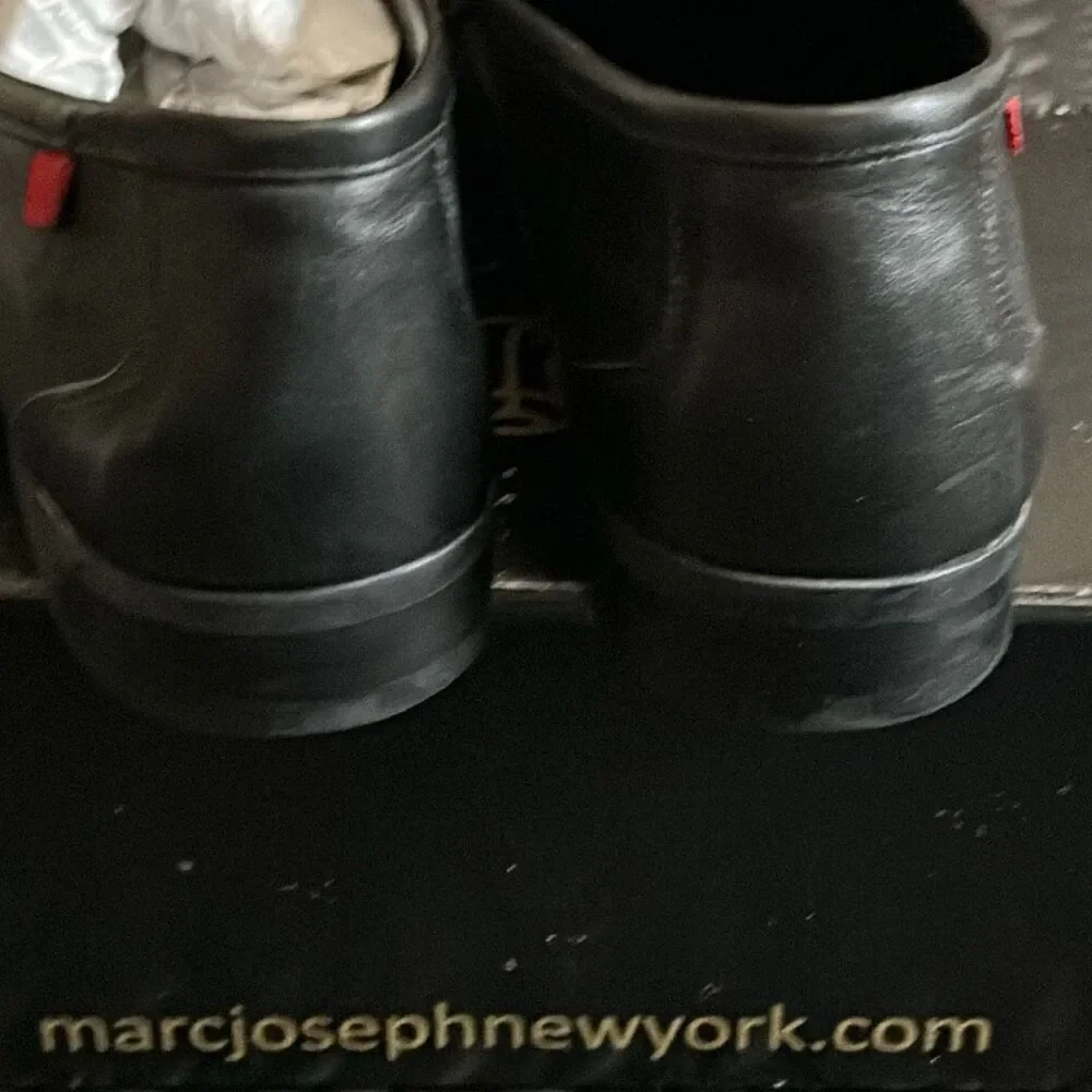 Marc Joseph NY Men's Size 13 Lexington Slip On Loafers Black Napa Leather